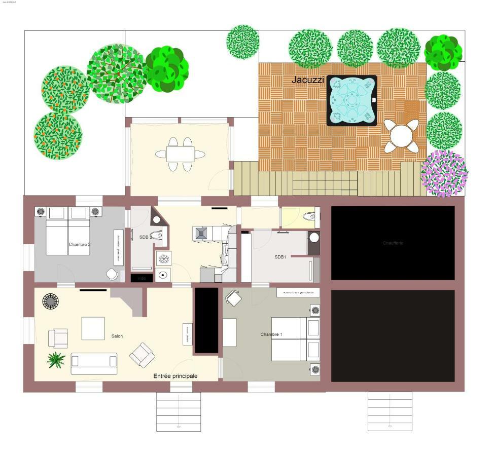 Maison Des Ecluses F3 90m2 Jacuzzi Climatisation Estrasburgo